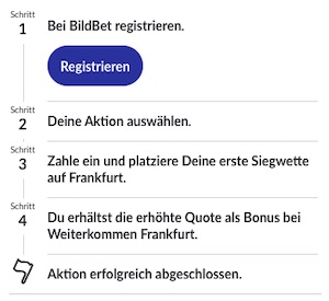BildBet Frankfurt Boost Bedingungen