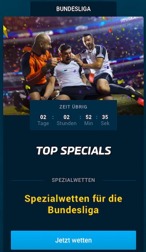 Mybet Bundesliga Top Specials am 34. Spieltag
