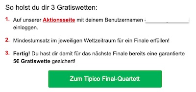 Tipico Finalquartett 2022