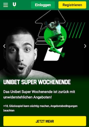 Super Wochenende Unibet