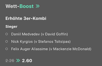 Bet365 ATP Halle Quoten Boost