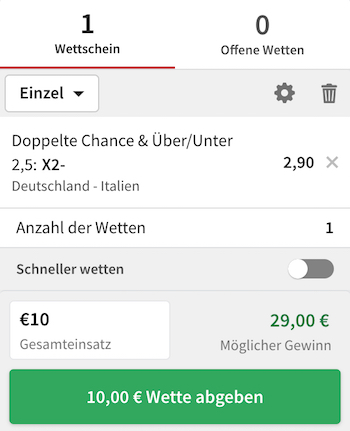 tipico app wett tipp deutschland italien