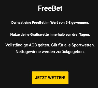 5€ bwin Münzwurf FreeBet