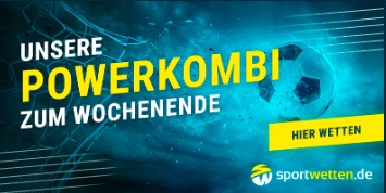 Powerkombis zum Wochenende bei Sportwetten.de