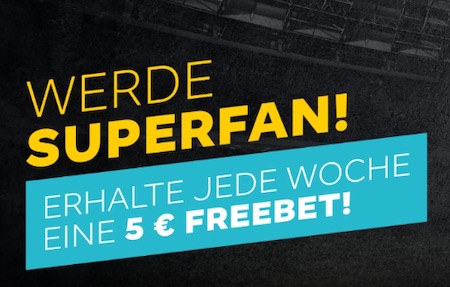 Merkur Sports Super Fan - wöchentliche Gratiswetten sichern