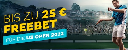 XTiP US Open 25€ FreeBet