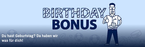 Birthday Bonus bei ADMIRALBET & Admiral