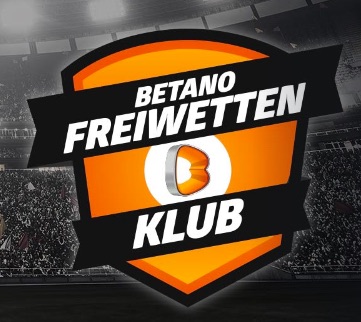 Freiwetten Klub bei Betano