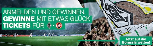 Interwetten Gladbach Köln Ticket Verlosung
