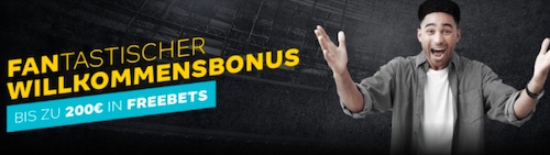 200€ FreeBet Bonus bei Merkur Sports