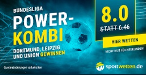 Bundesliga Spieltag 7 Powerkombi bei Sportwetten.de