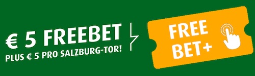 Salzburg Milan FreeBet Aktion bei Tipp3