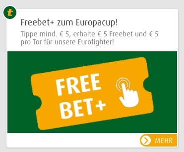 Tipp3 Europacup FreeBetPlus