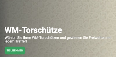 Torschützenwette zur WM bei Betano