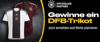 DFB WM Trikot Gewinnspiel bei bwin