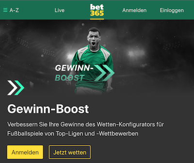 gewinn boosts bet365