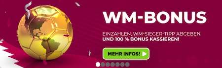 Hpybet WM Bonus 50€