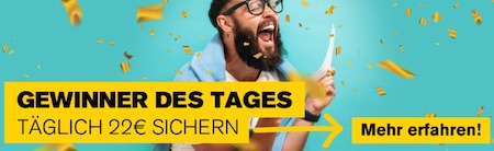 Interwetten WM Gewinner des Tages 22 Euro