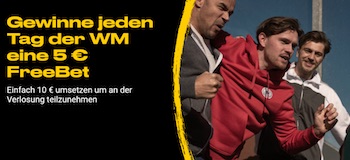 Jeden Tag eine bwin WM FreeBet