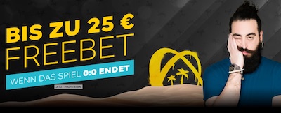 Merkur Sports 25€ Nullnummer FreeBet