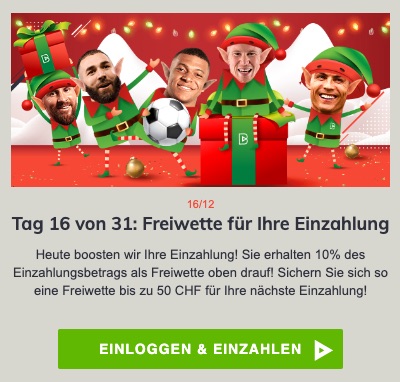 16.12. bei Bahigo Freiwette kassieren