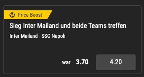 Bwin Boost Inter Napoli