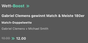 bet365 Quoten Gabriel Clemens Darts