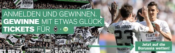 2 Tickets für Gladbach werden bei Interwetten verlost