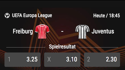 bwin freiburg juve quoten