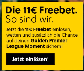 11€ ohne Einzahlung bei Interwetten