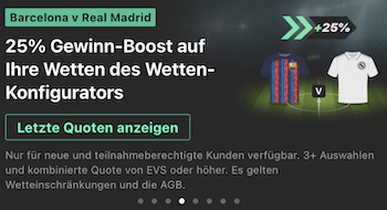 Bet365 Gewinnboost Clasico