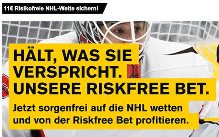 Interwetten risikofreie Wette NHL