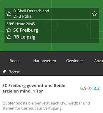 neobet dfb pokal boost