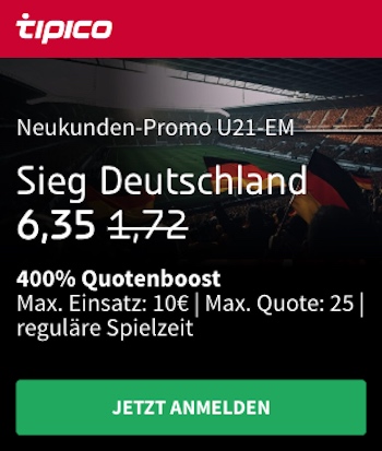 tipico boost deutschland u21 em