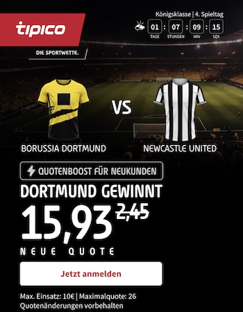 BVB Boost gegen Newcastle