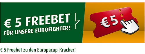 5 € ohne Einzahlung bei Tipp3 holen