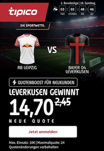 Tipico Boost Leverkusen vs RBL