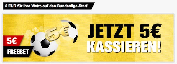 Interwetten 5€ Bundesliga