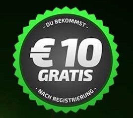 10 Euro ohne Einzahlung