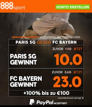 PSG Bayern Quoten