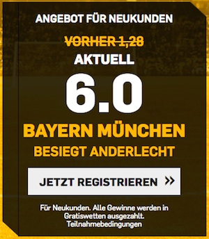 Betfair Bayern Quoten Boost
