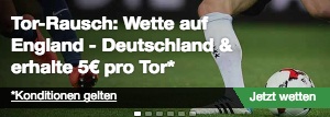 Betway Torrausch Aktion England Deutschland Mobil
