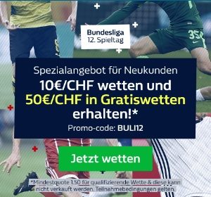 William Hill BULI12 Promo Neukundenbonus Mobil