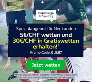 William Hill BuLi17 Promo Neukundenangebot Mobil