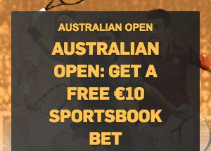 Betfair Australian Open Gratiswette Banner Mobil