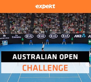 Expekt Australian Open Challenge Banner Mobil