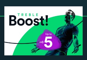Sportsbet.io Treble Boost Quotenboost
