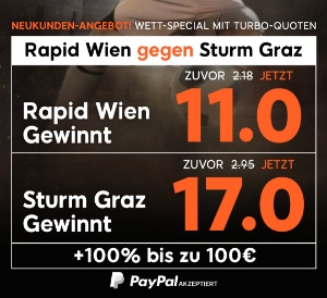 888sport Quotenboost Rapid vs. Sturm