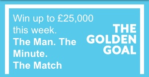 BetVictor Golden Goal Jackpot