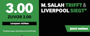 Betway Salah Boost Champions League